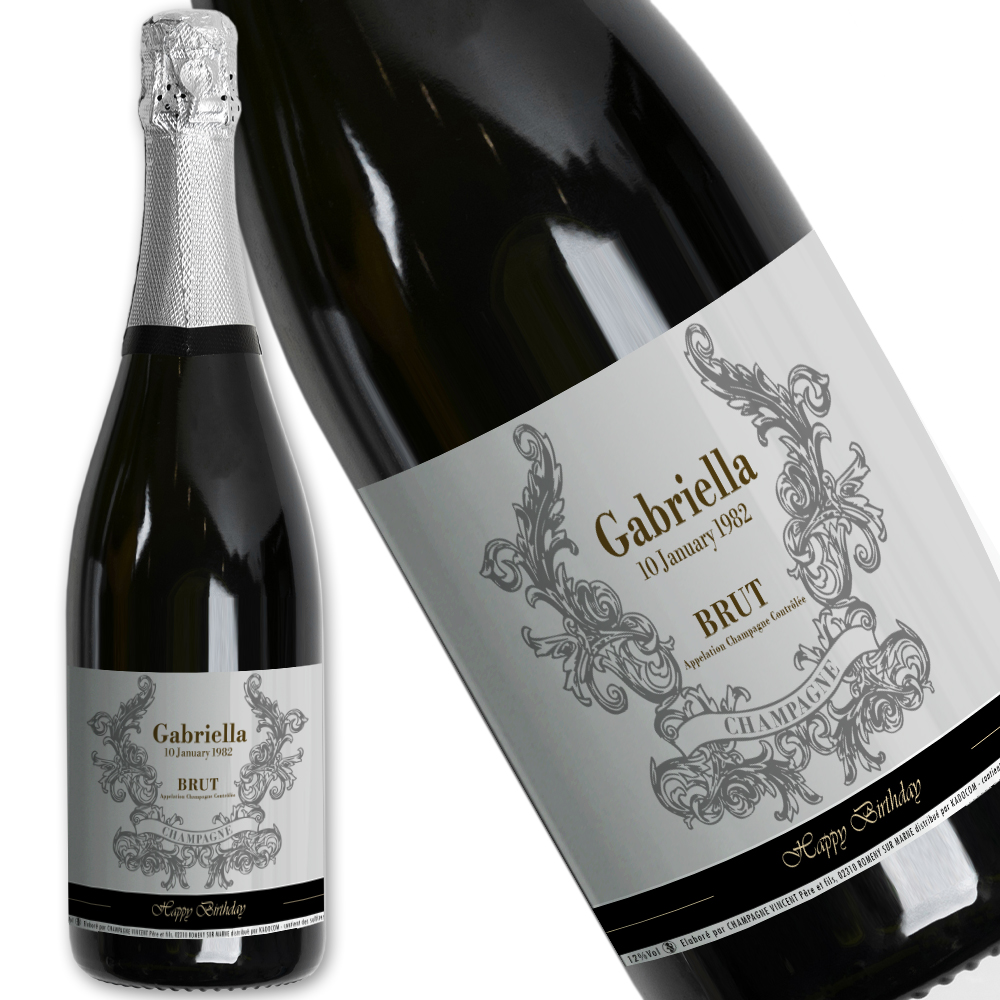 Personalised Champagne Personalised Champagne