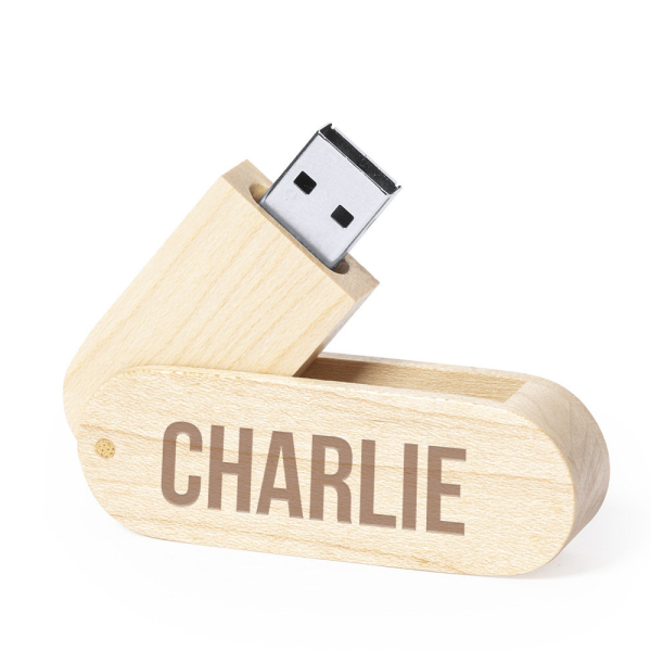16 GB customised wooden USB stick 16 GB customised wooden USB stick