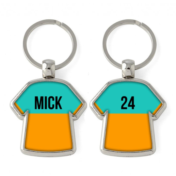 Keyring Duo jersey personalised Keyring Duo jersey personalised
