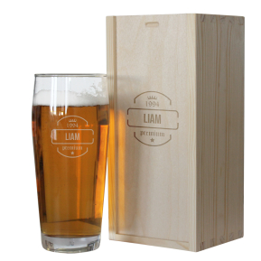 Birthday beer glass Birthday beer glass