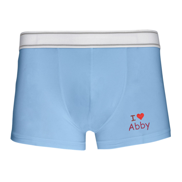 Personalised men’s boxer shorts Personalised men’s boxer shorts