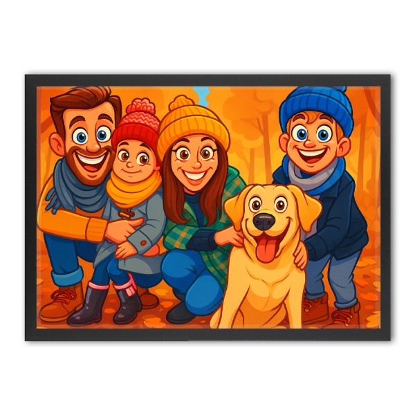 Humorous caricature based on a photo Humorous caricature based on a photo