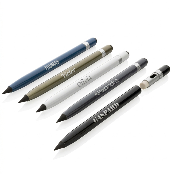 Personalised Aluminium Inkless Pencil Personalised Aluminium Inkless Pencil