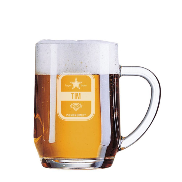 Beer mug with engraved name Beer mug with engraved name