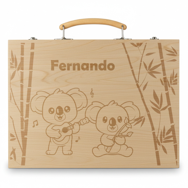 Personalised koala drawing case Personalised koala drawing case