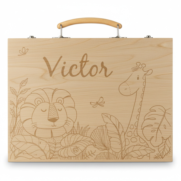Personalised savannah drawing case Personalised savannah drawing case