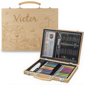 Personalised savannah drawing case Personalised savannah drawing case
