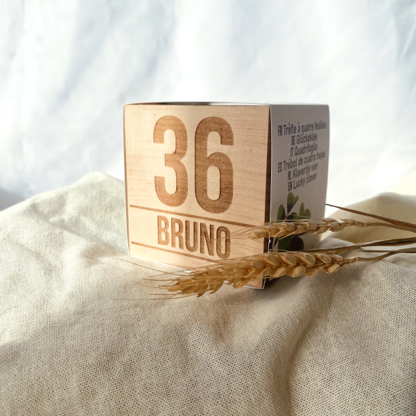 Customised birthday EcoCube Customised birthday EcoCube