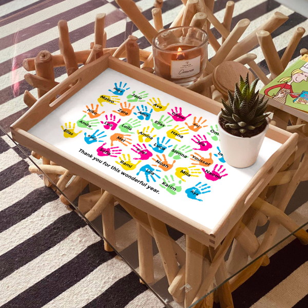 Customised Children's Hands Plateau Customised Children's Hands Plateau