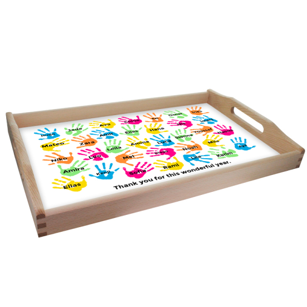 Customised Children's Hands Plateau Customised Children's Hands Plateau
