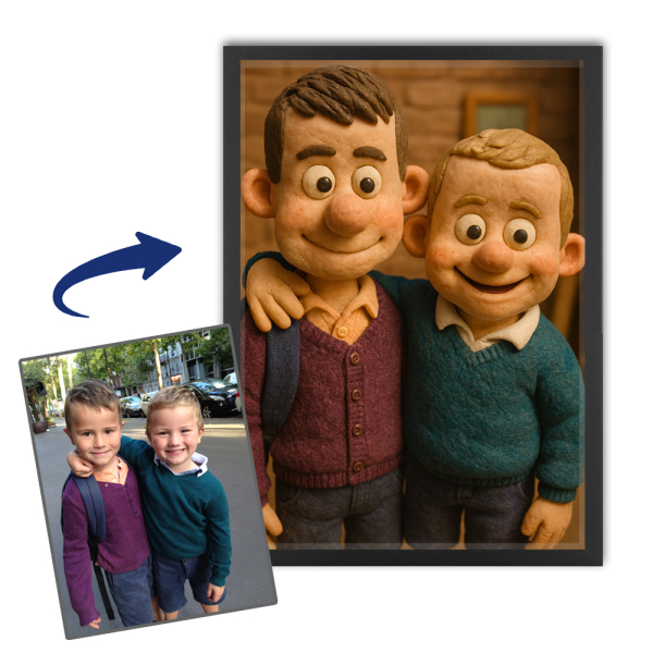 Modelling clay-style caricature from a photo Modelling clay-style caricature from a photo