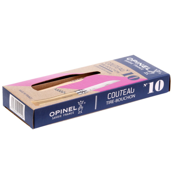 Engraved Opinel No. 10 corkscrew knife Engraved Opinel No. 10 corkscrew knife