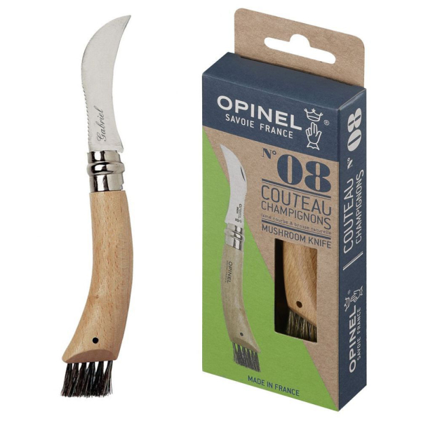 Engraved Opinel No. 8 mushroom knife Engraved Opinel No. 8 mushroom knife