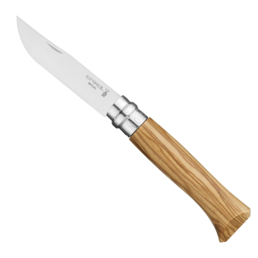 Engraved Opinel No. 8 olive wood knife Engraved Opinel No. 8 olive wood knife