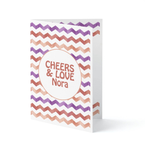 Greeting card Waves Greeting card Waves