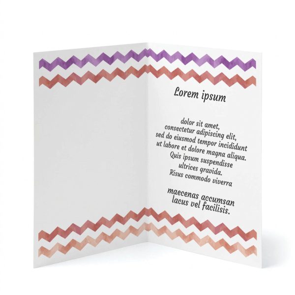 Greeting card Waves Greeting card Waves