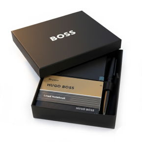 Hugo Boss gift set with notebook and ballpoint pen Hugo Boss gift set with notebook and ballpoint pen