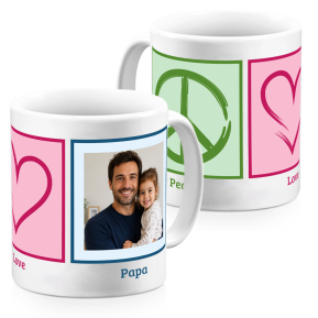 Mug Peace & Love photo Mug Peace & Love photo