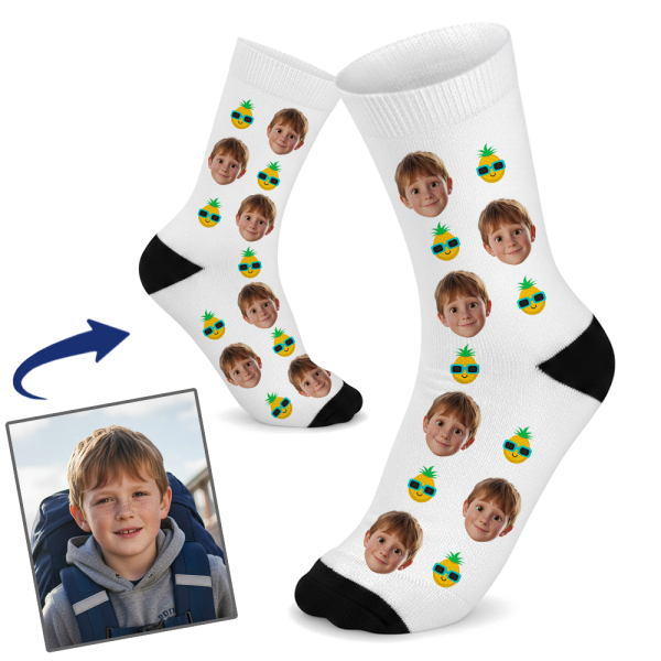 Personalised animation-style socks Personalised animation-style socks