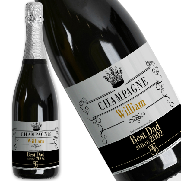 Personalised champagne bottle Royale Personalised champagne bottle Royale