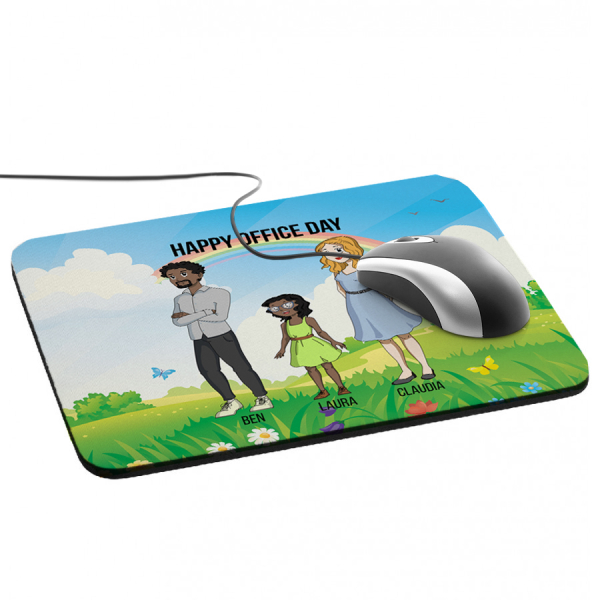 Personalised mouse pad Manga Family Personalised mouse pad Manga Family