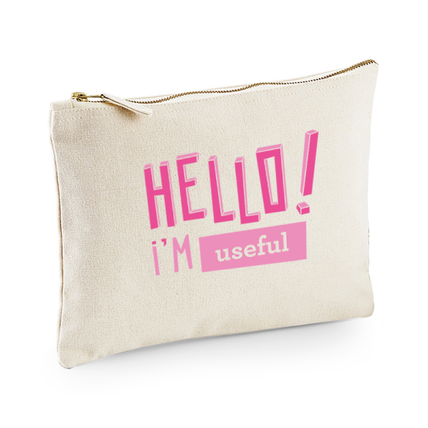 Personalised pouch HELLO Personalised pouch HELLO