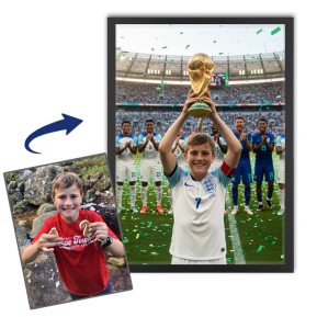 Personalised sports legend portrait Personalised sports legend portrait