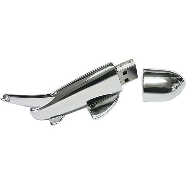 16 GB aeroplane-shaped USB stick customised 16 GB aeroplane-shaped USB stick customised