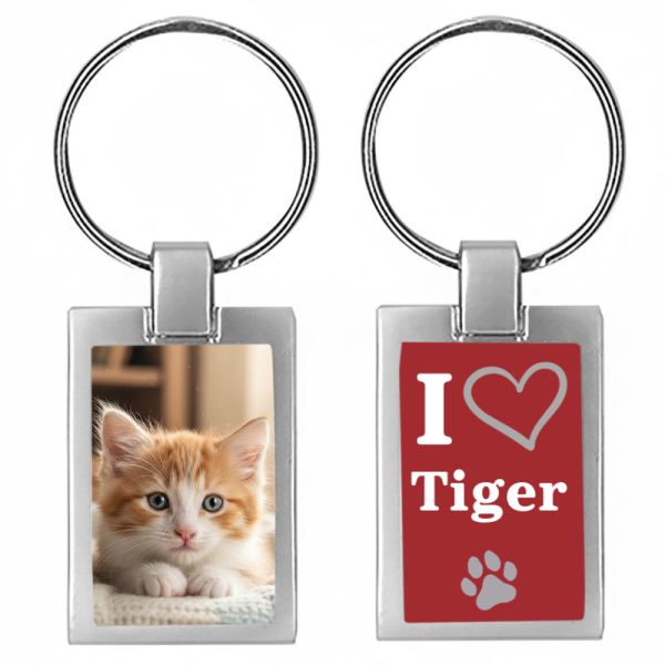 Photo keyring I Love My Pet Photo keyring I Love My Pet