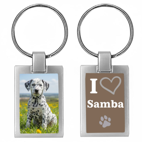 Photo keyring I Love My Pet Photo keyring I Love My Pet