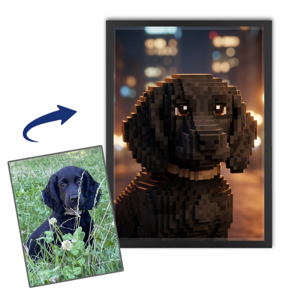 Pixel video game style portrait Pixel video game style portrait