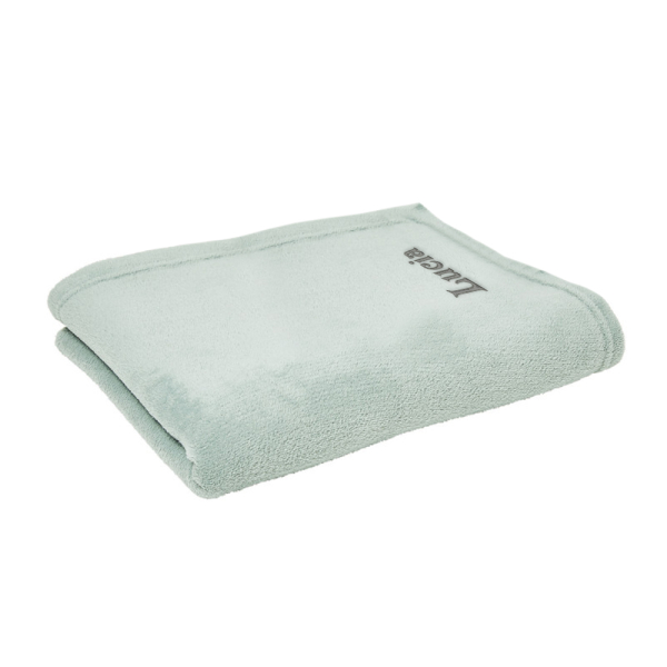 Soft embroidered blanket with a name Soft embroidered blanket with a name