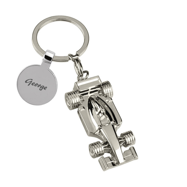 Engraved Formula 1 keyring Engraved Formula 1 keyring