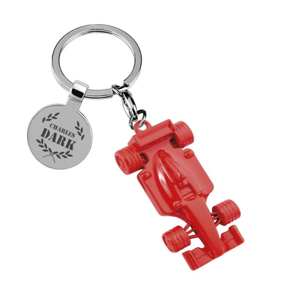 Engraved Formula 1 keyring Engraved Formula 1 keyring