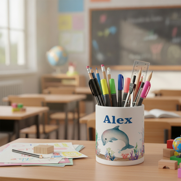 Personalised Ocean pencil pot Personalised Ocean pencil pot