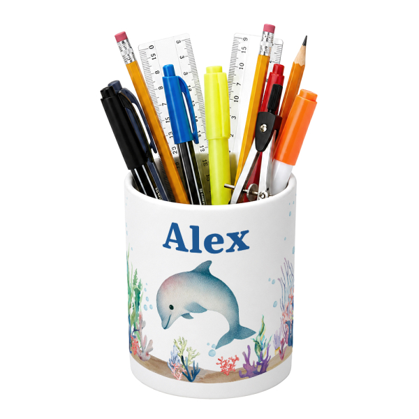 Personalised Ocean pencil pot Personalised Ocean pencil pot