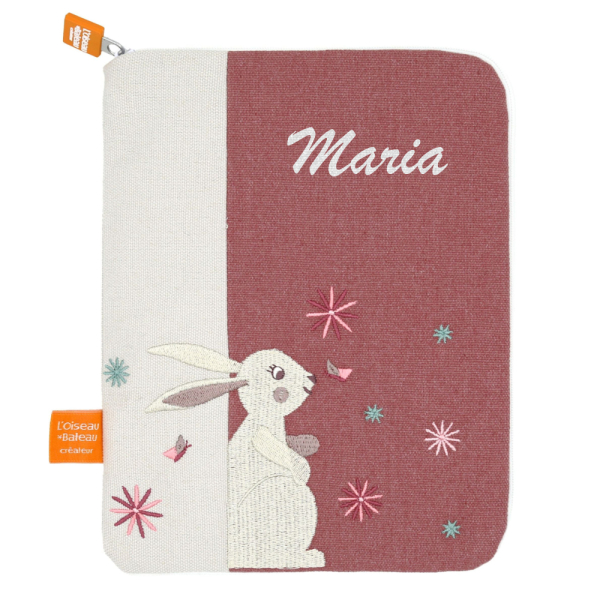 Personalised Health Record Book Cover Bunny Personalised Health Record Book Cover Bunny