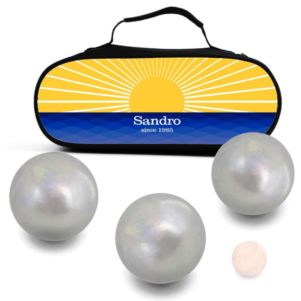 Sacoche for personalised pétanque boules Sunset Sacoche for personalised pétanque boules Sunset