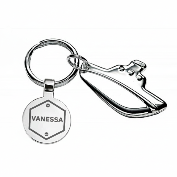 Engraved yacht keyring Engraved yacht keyring