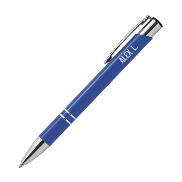 Personalised Blue Ballpoint Pen Personalised Blue Ballpoint Pen