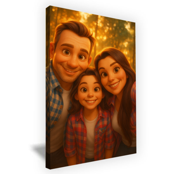 Portrait in the style of 3D animated film based on a photo Portrait in the style of 3D animated film based on a photo