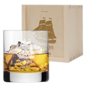 Engraved whisky glass Open Sea Engraved whisky glass Open Sea