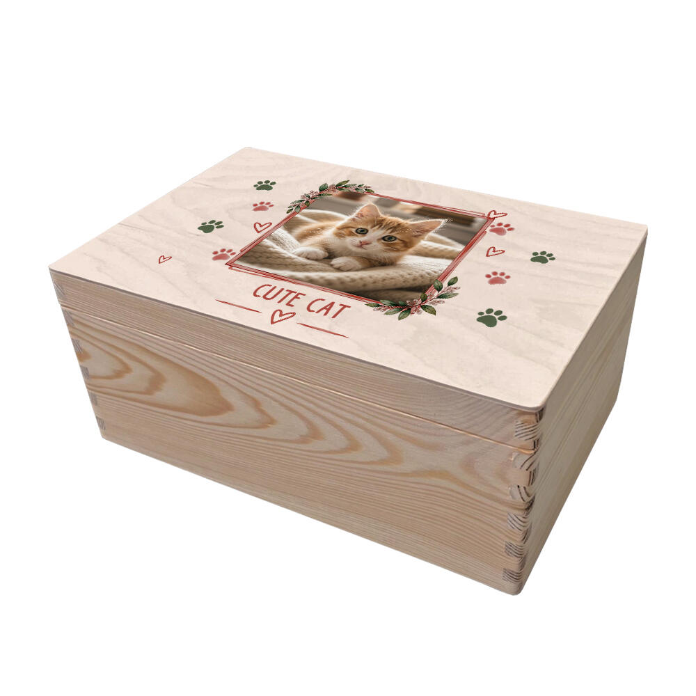 Personalised storage box for dogs and cats Personalised storage box for dogs and cats