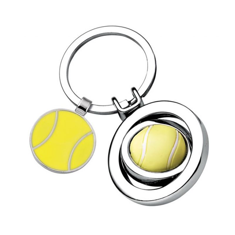 Engraved tennis ball keyring Engraved tennis ball keyring