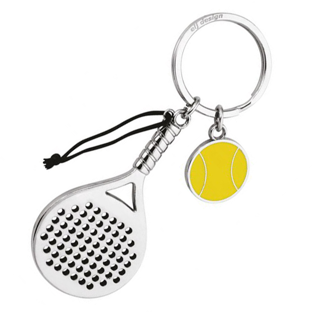 Personalised padel keyring Personalised padel keyring
