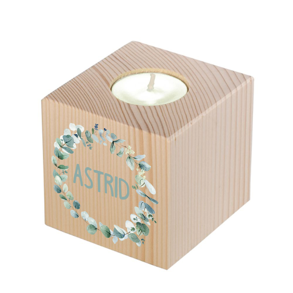 Printed Cube Candle Holders