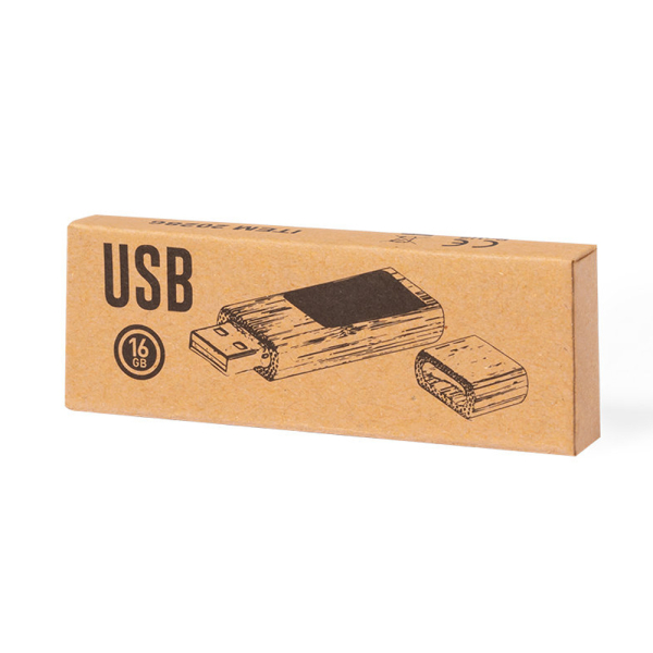 16 GB engraved luminous USB stick