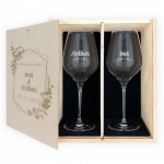 2 glasses | box