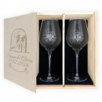 2 glasses | box