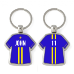 Royal blue and yellow